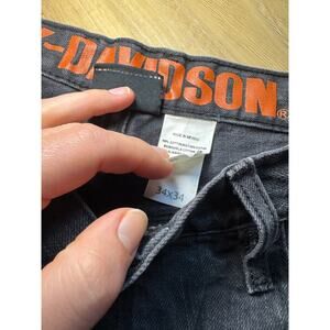 Y2K Black Vintage Harley Davidson Jeans